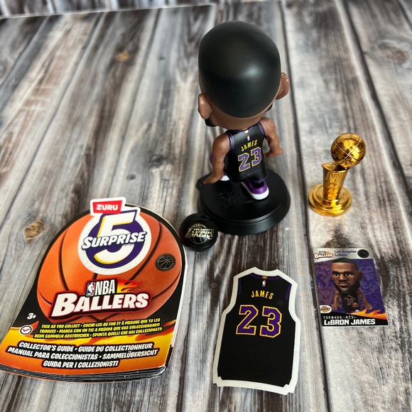 Zuru 5 Surprise Mini Brands NBA Ballers ULTRA RARE Lebron James - Picture 2 of 8